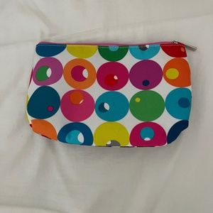 Clinique Rainbow and Black Circle Makeup Bag